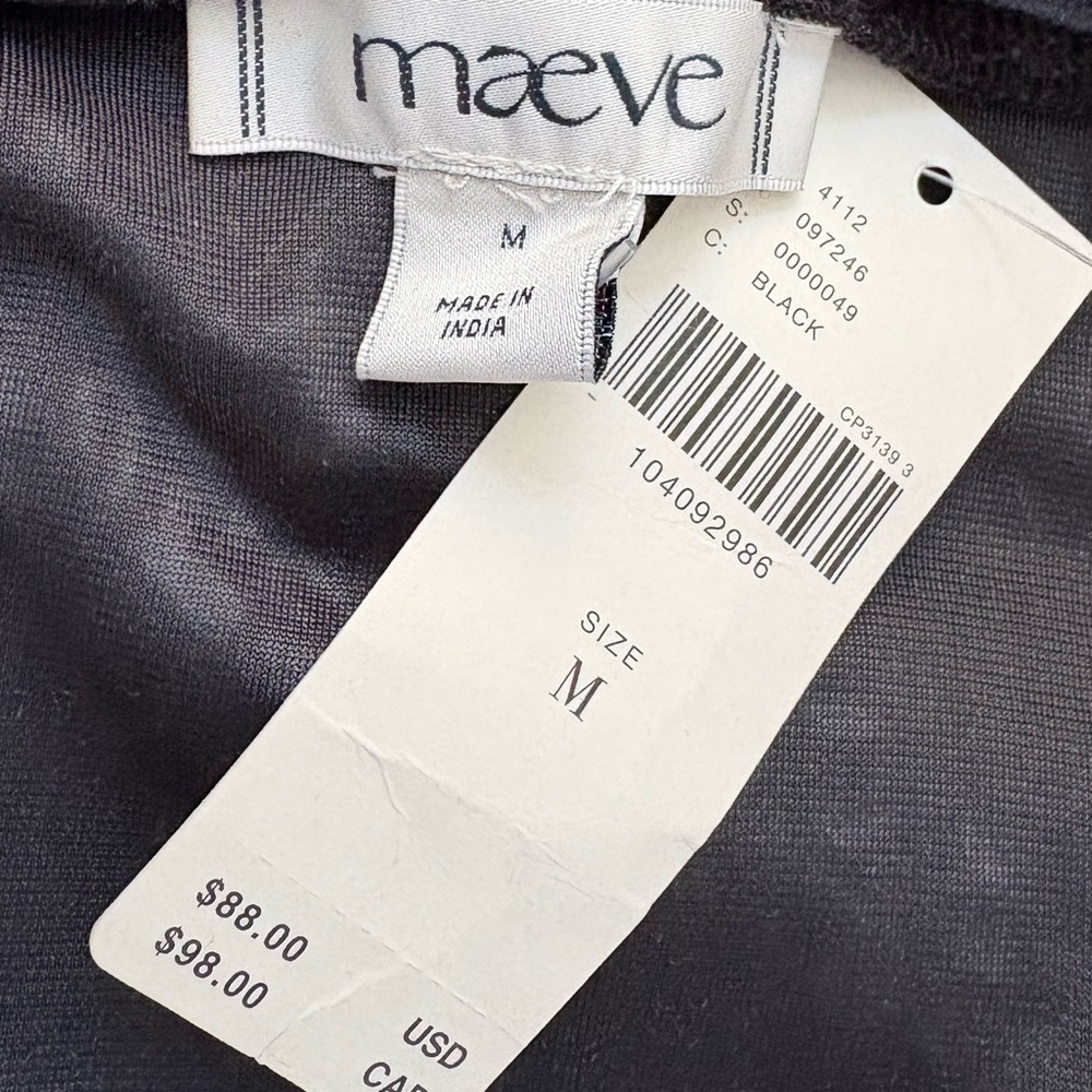 ANTHROPOLOGIE➕NWT Maeve Burnout Halter Top - Picture 7 of 9
